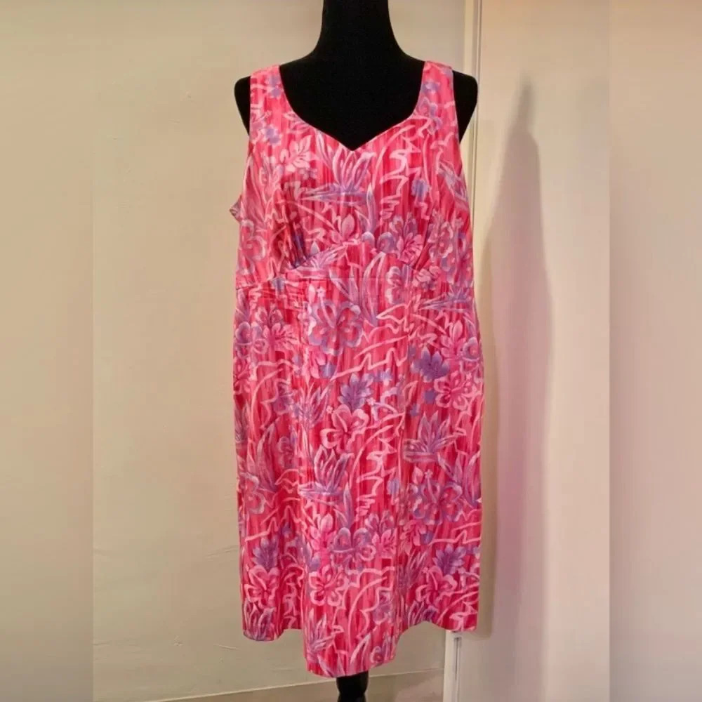 HILO HATTIE THE HAWAIIAN ORIGINAL NWOT Hawaiian‎ Print Slip Tank Dress